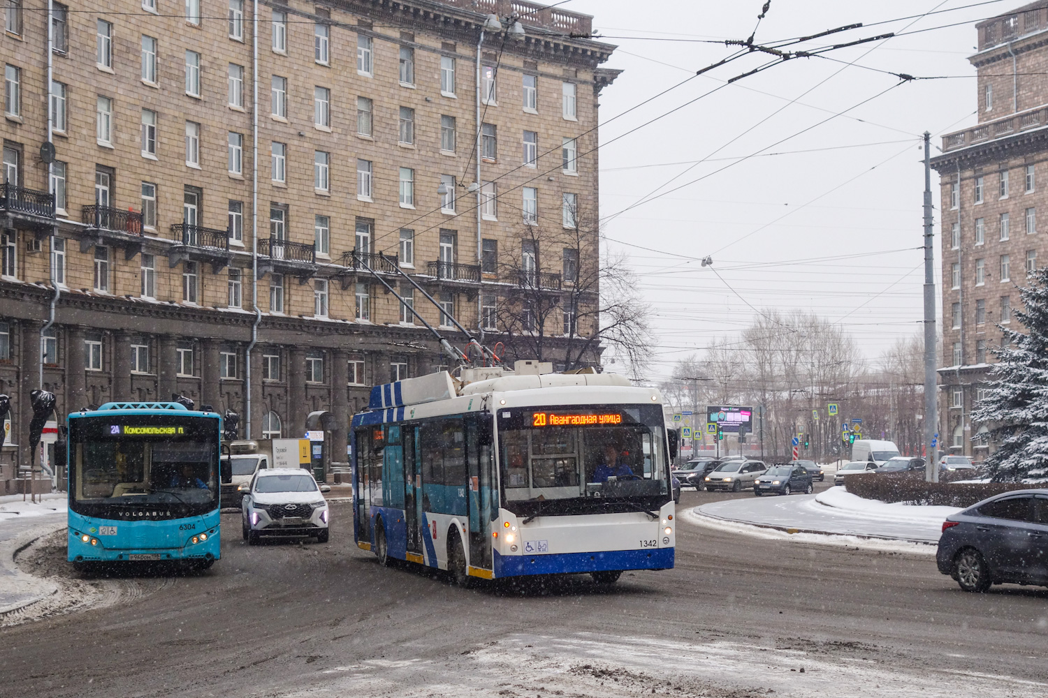 Санкт-Петербург, Тролза-5265.00 «Мегаполис» № 1342
