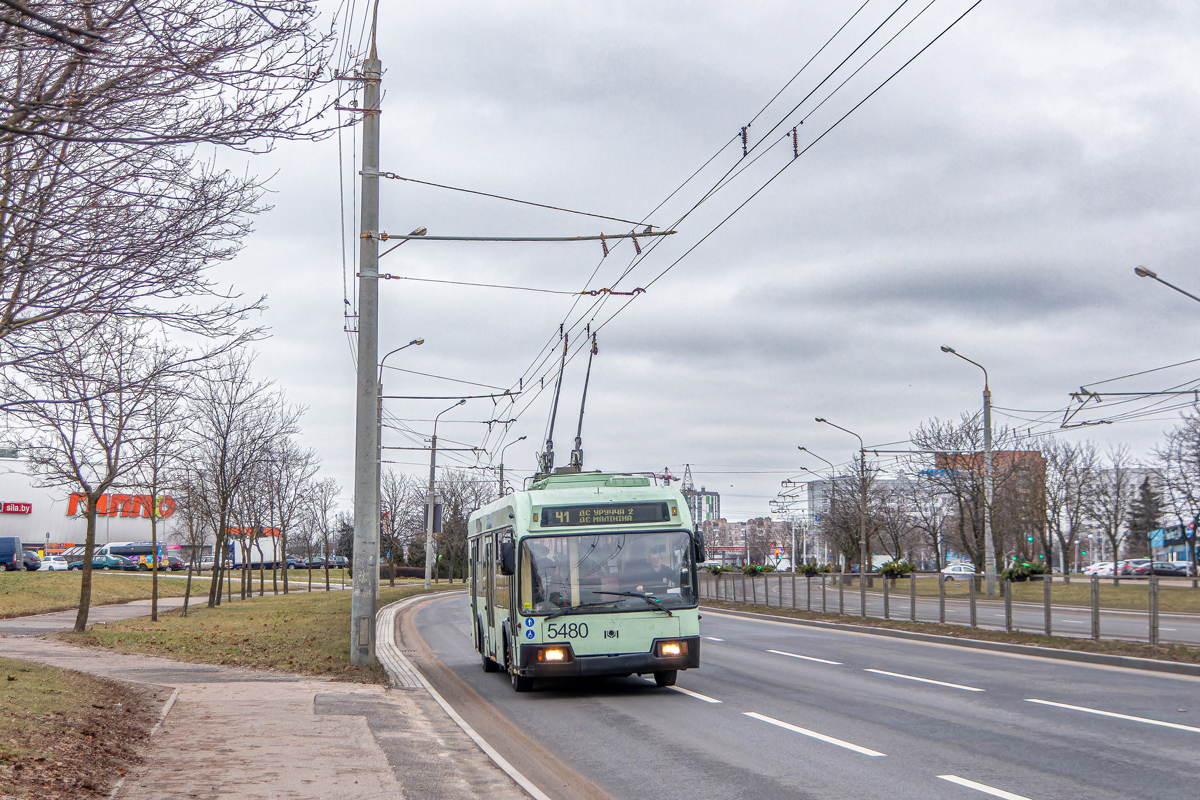 Минск, БКМ 321 № 5480