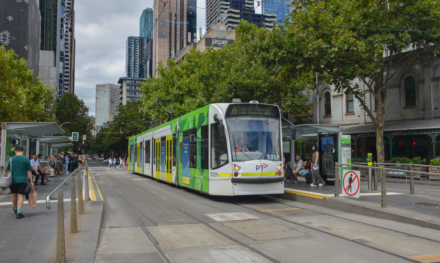 Melbourne, Siemens Combino D2 Class N°. 5009 Melbourne, Siemens Combino D2 Class N°. 5009