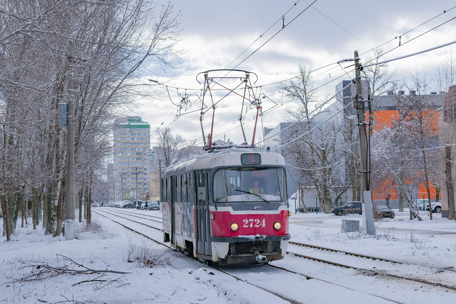 Волгоград, Tatra T3SU № 2724