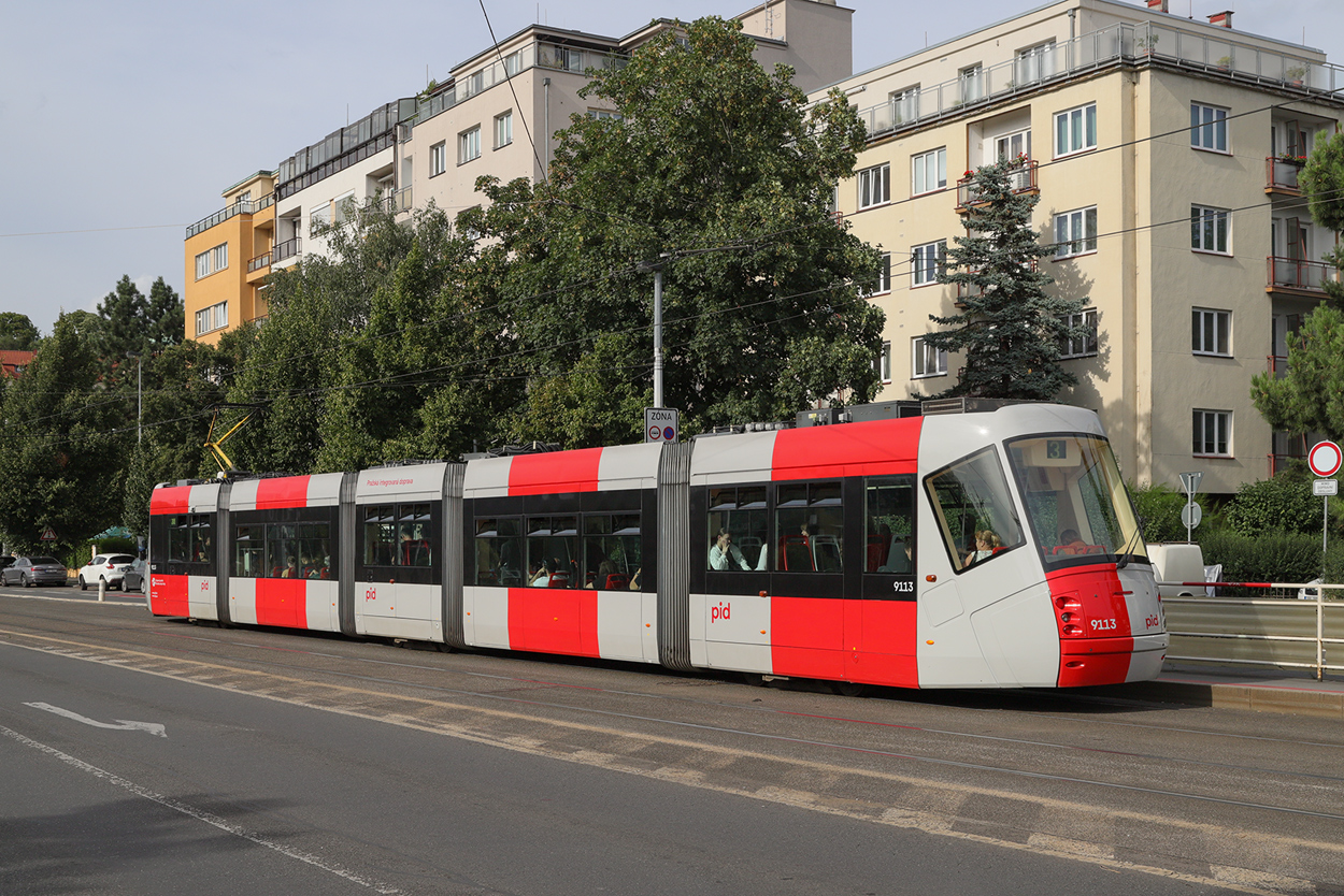 Прага, Škoda 14T Elektra № 9113