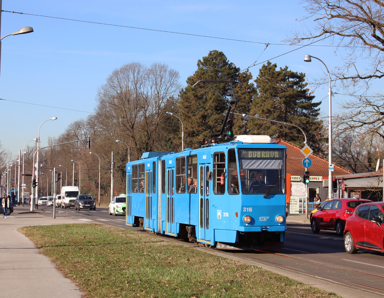 Загреб, Tatra KT4YU № 316