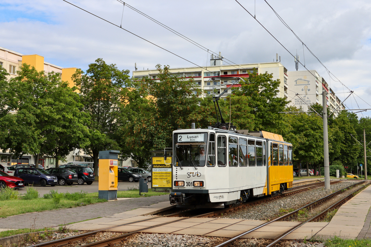 Гера, Tatra KT4DM № 301