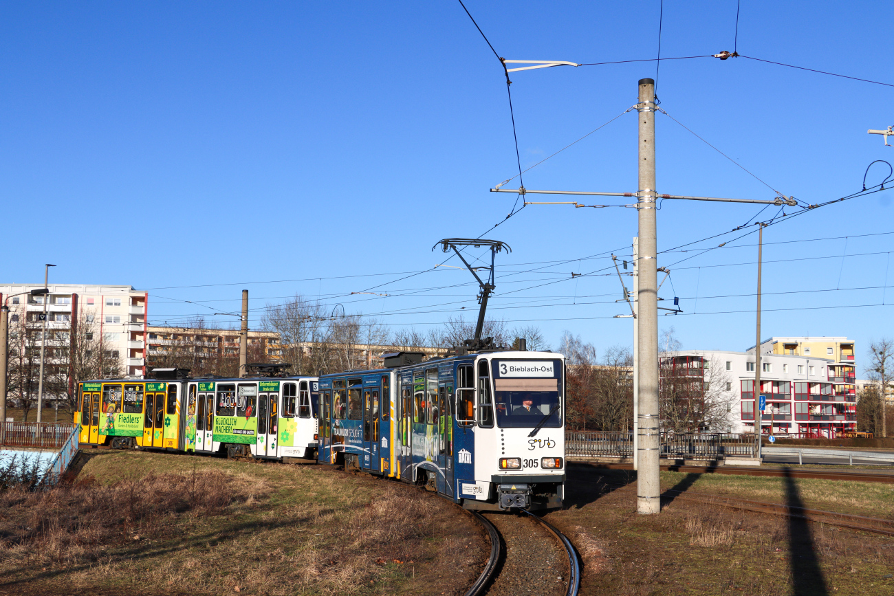 Gera, Tatra KT4DC # 305 Gera, Tatra KT4DC # 305