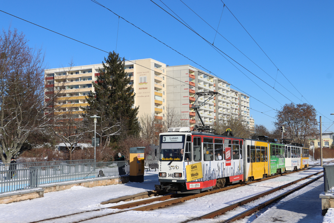 Гера, Tatra KTNF8 № 348