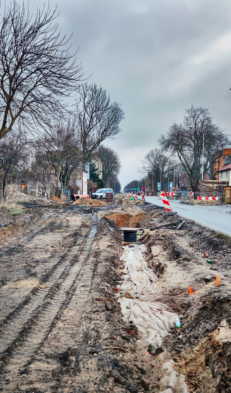 Лодзь — Пригородные трамваи — Константынув Лудзки; Лодзь — Ремонты и реконструкции