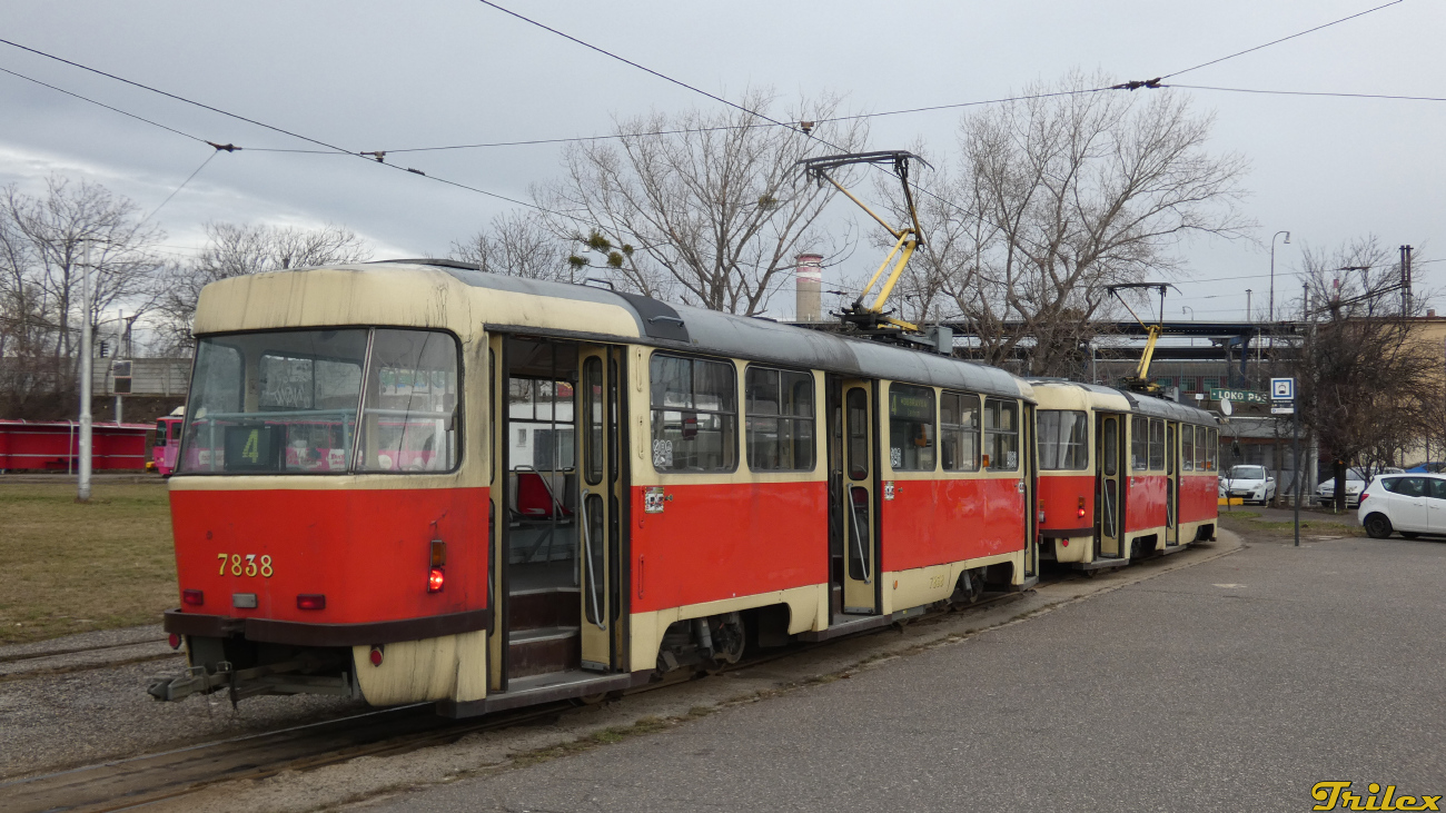 Bratislava, Tatra T3G N°. 7838