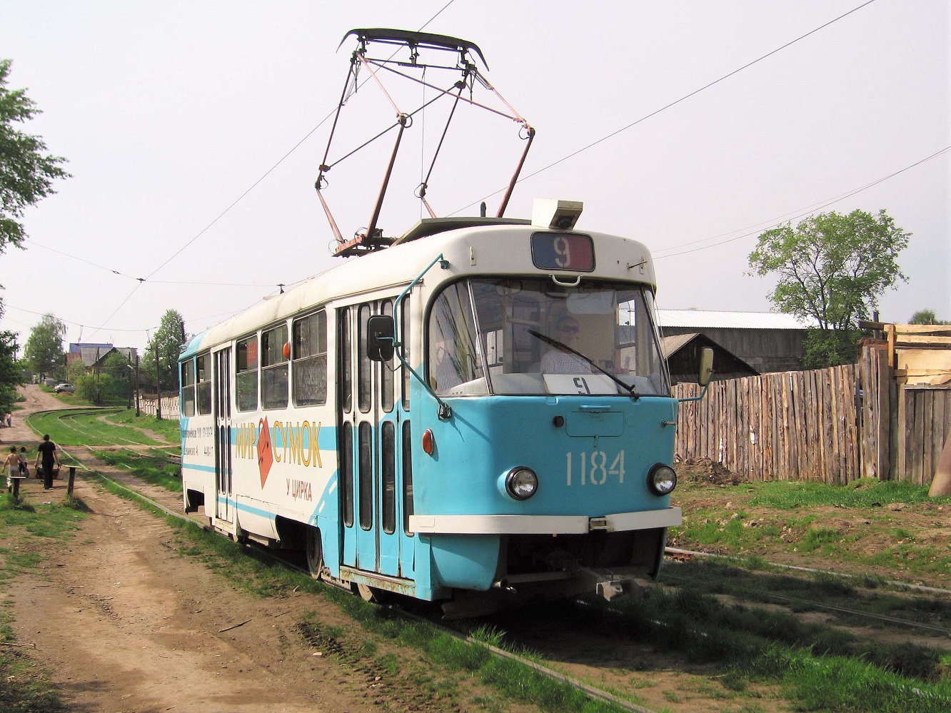Ижевск, Tatra T3SU № 1184