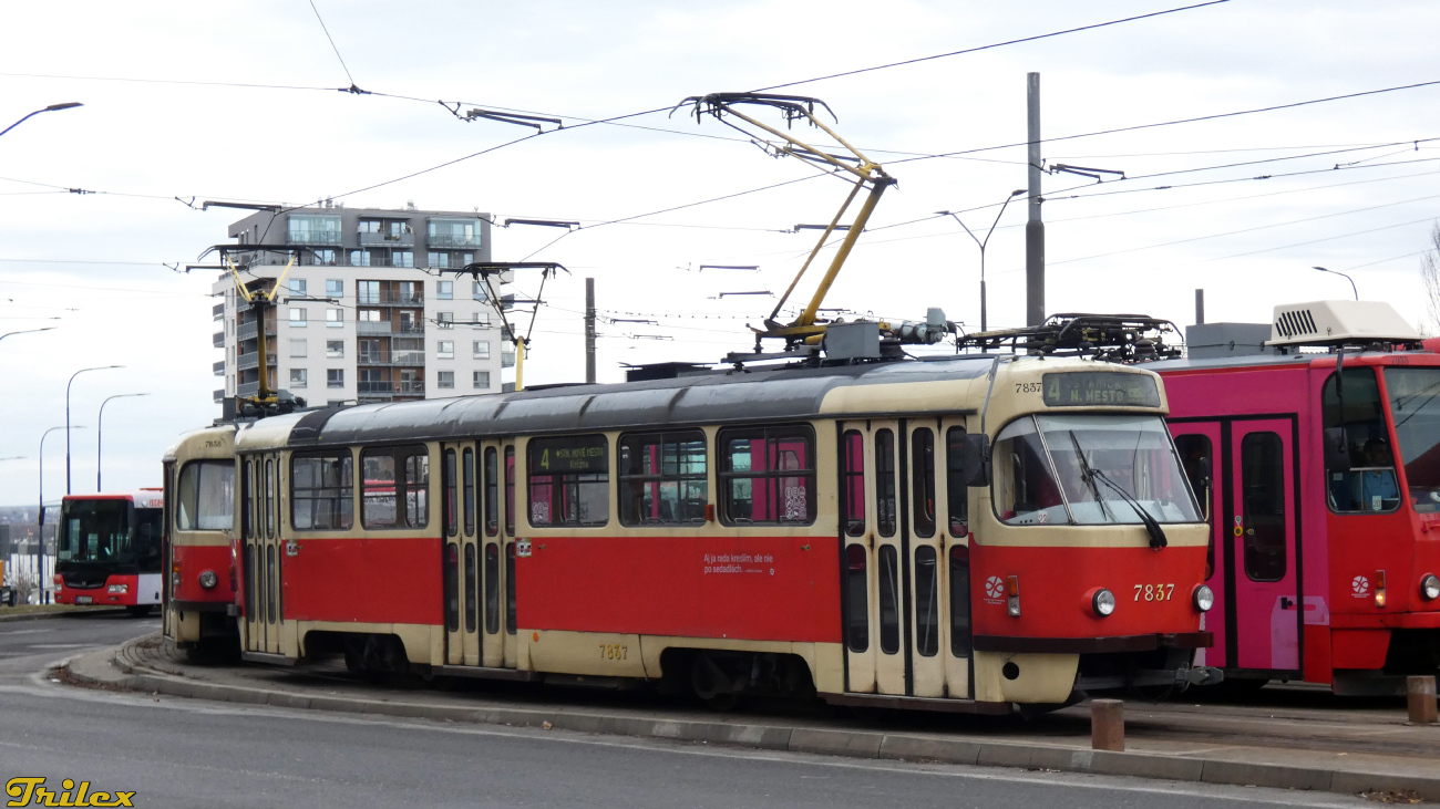 Bratislava, Tatra T3G Br. 7837
