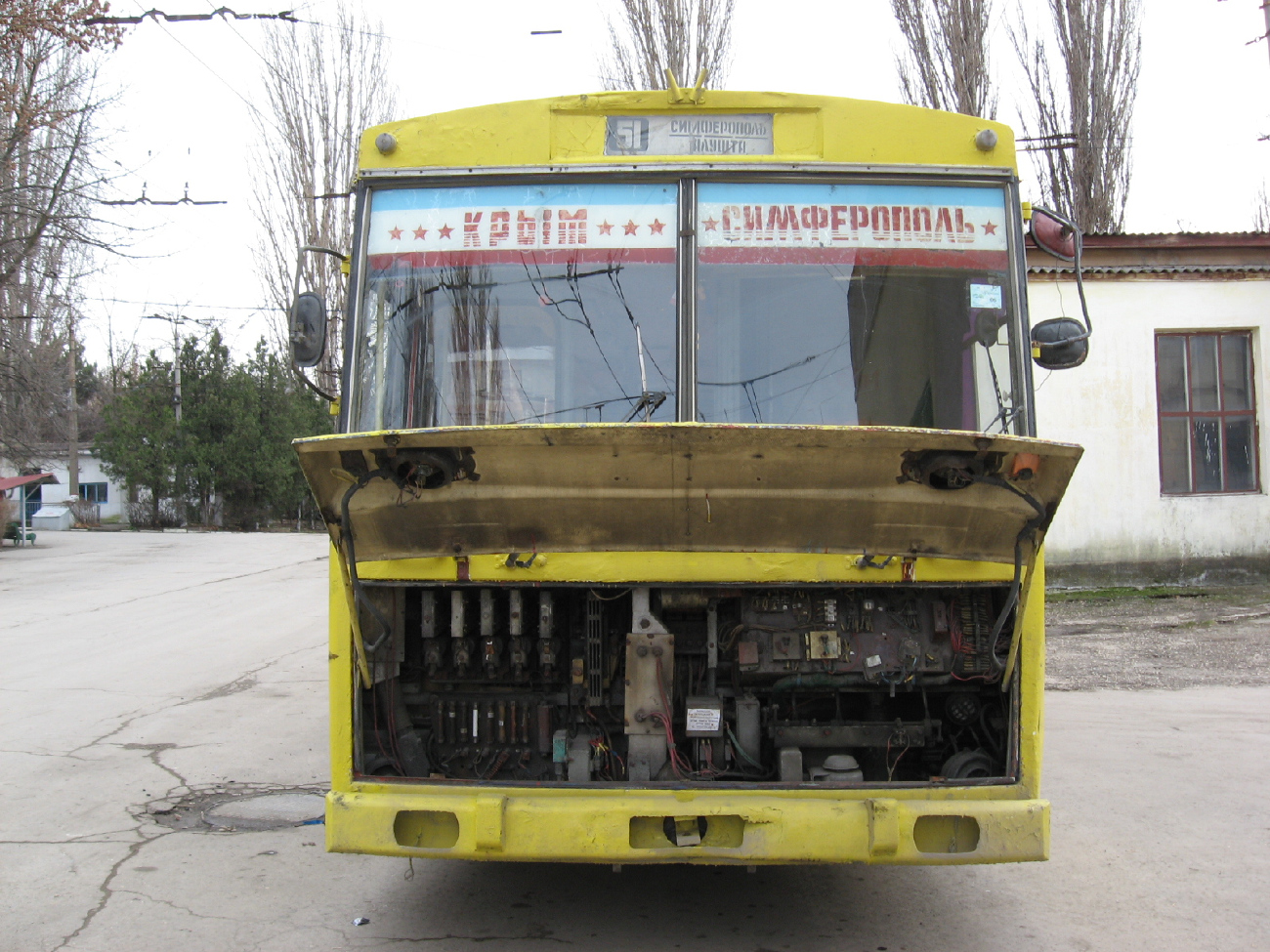 Крымский троллейбус, Škoda 14Tr02/6 № 2051