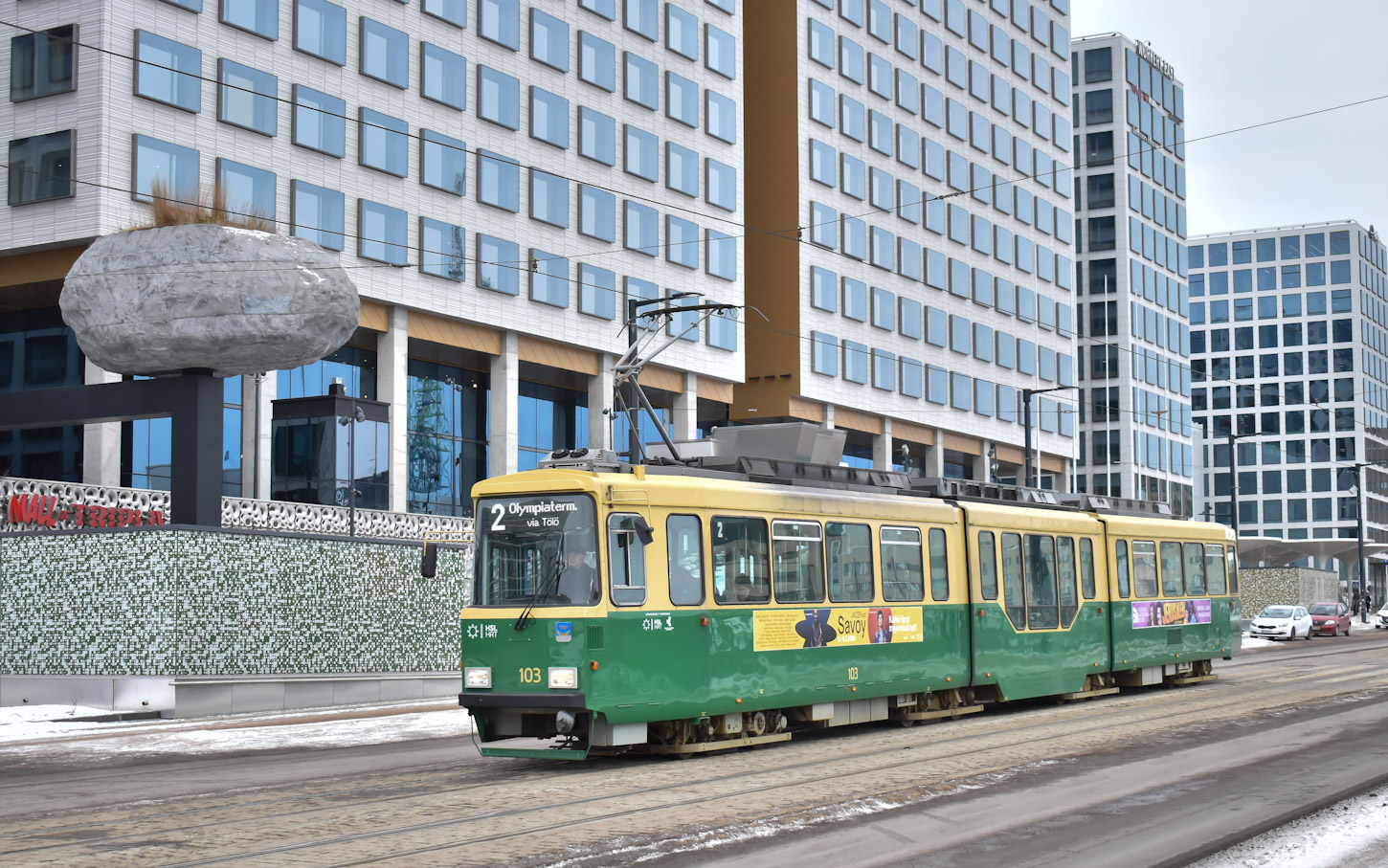 Хельсинки — Эспоо, Valmet MLNRV2 № 103