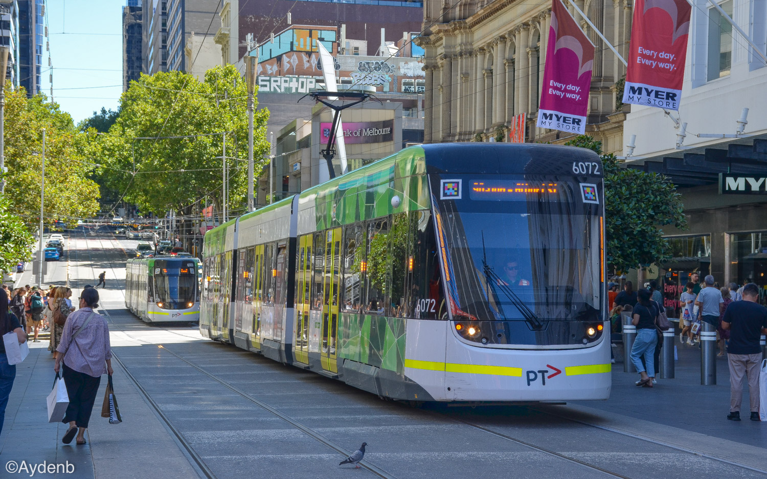 Мельбурн, Bombardier Flexity Swift E2 № 6072