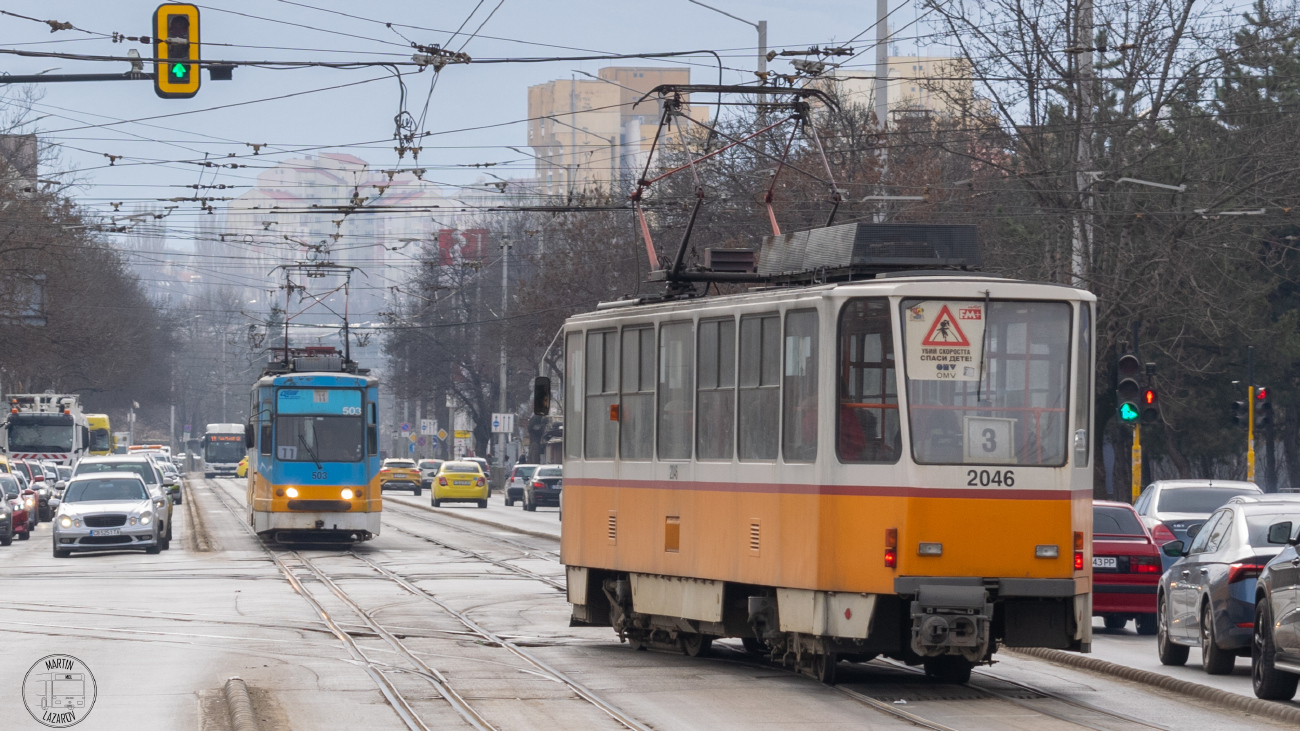 Sofia, Tatra T6A2SF č. 2046