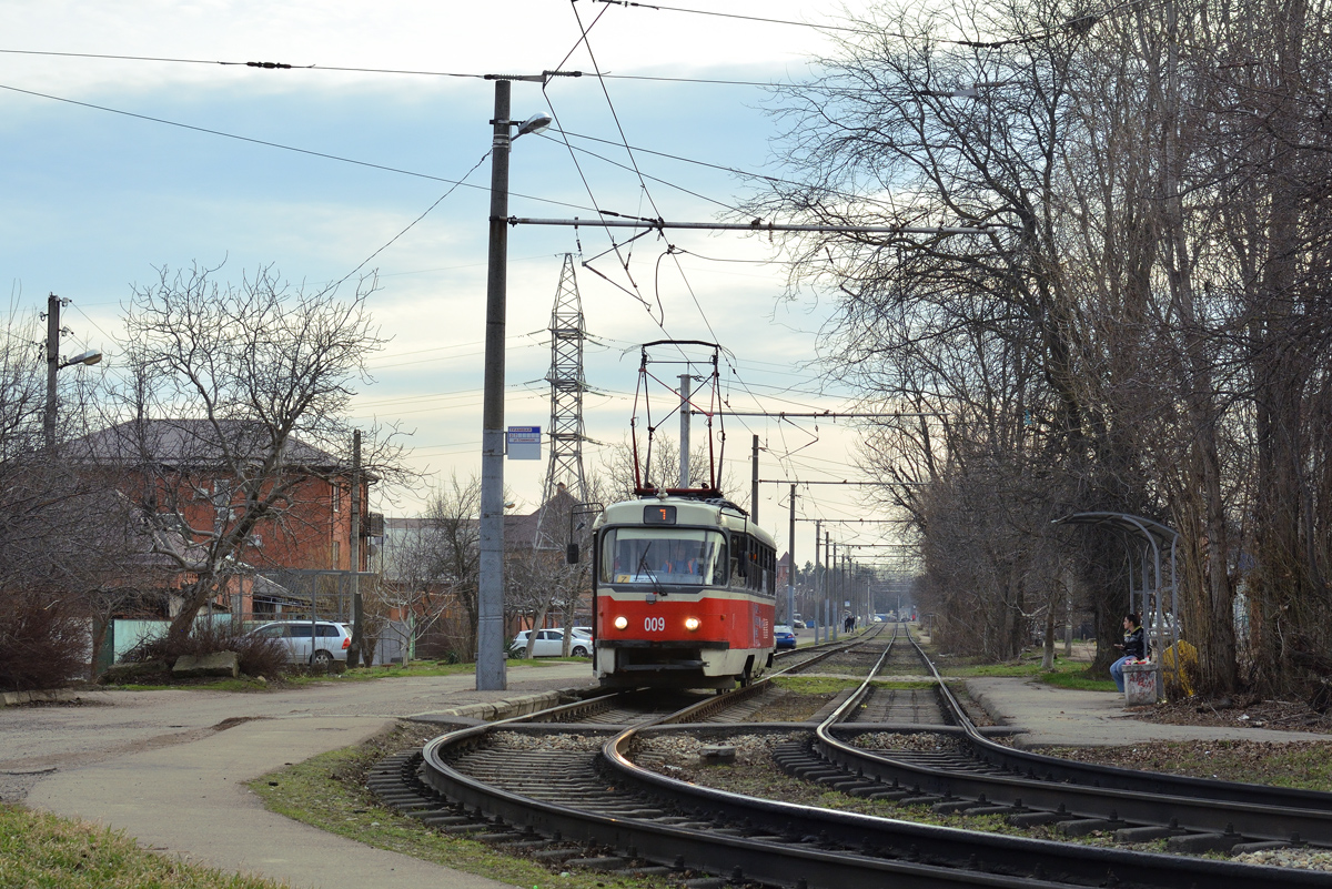 Краснодар, Tatra T3SU КВР ТРЗ № 009