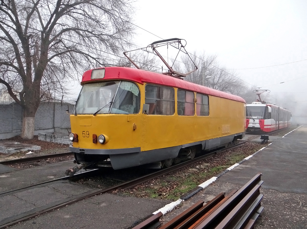 Волгоград, Tatra T3SU (двухдверная) № 59