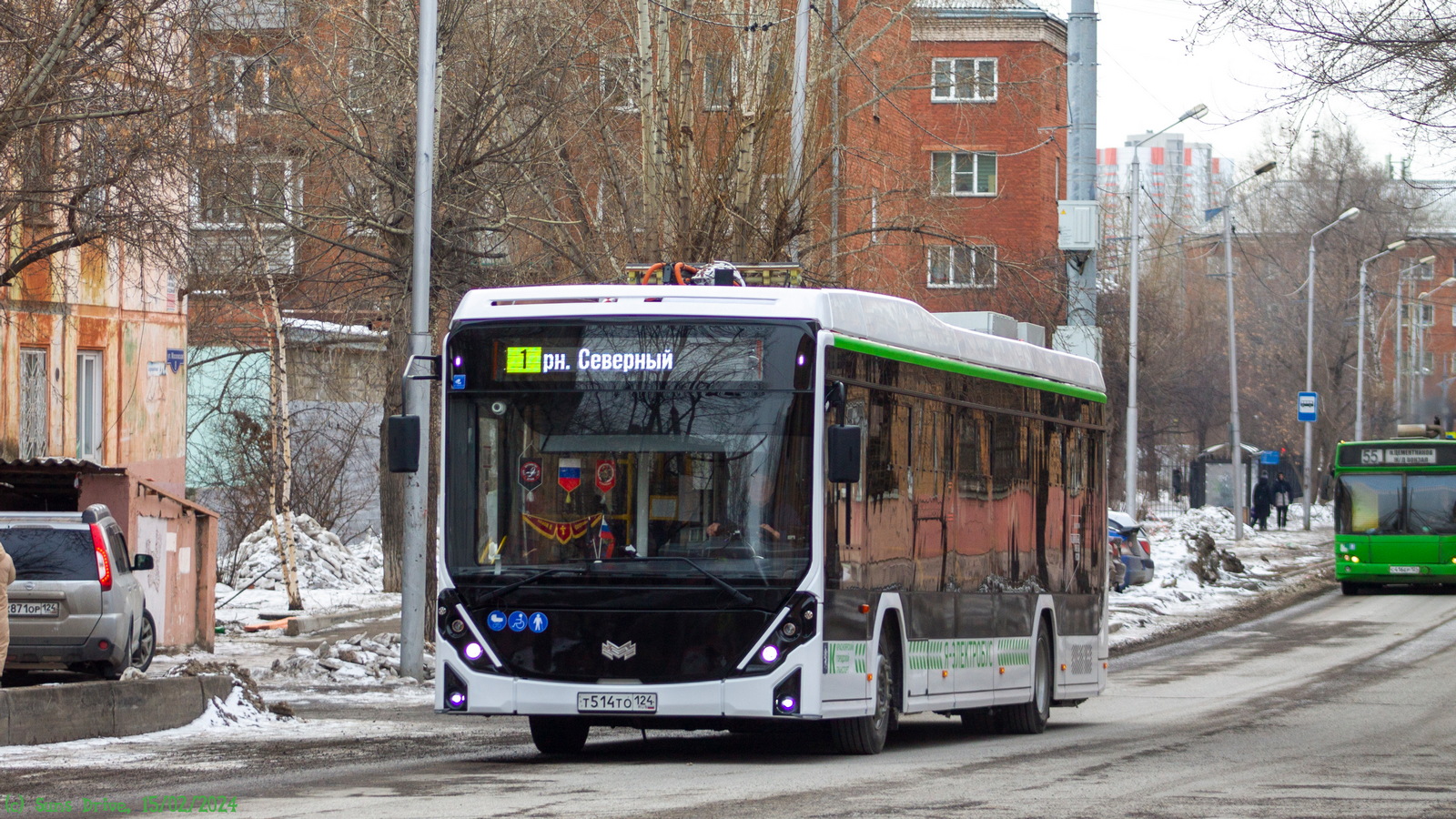 Красноярск, БКМ E321 «Ольгерд» № Т 514 ТО 124