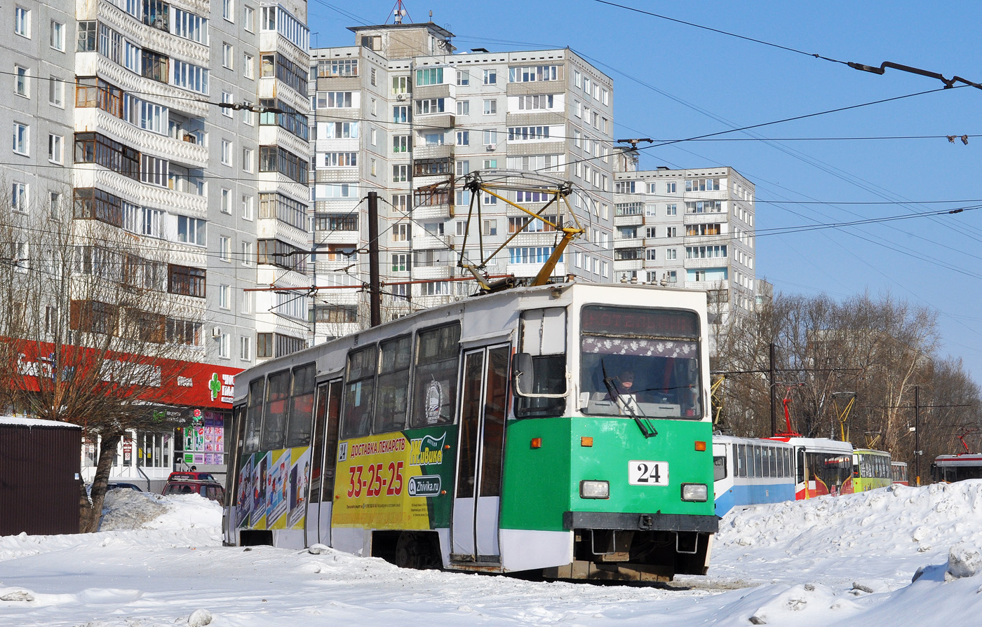 Омск, 71-605ЭП № 24 Омск, 71-605ЭП № 24
