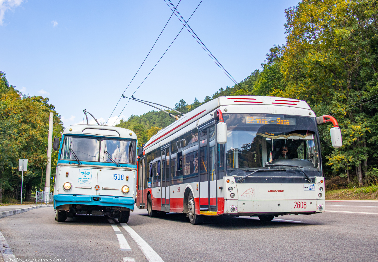 Крымский троллейбус, Škoda 9Tr19 № 1508