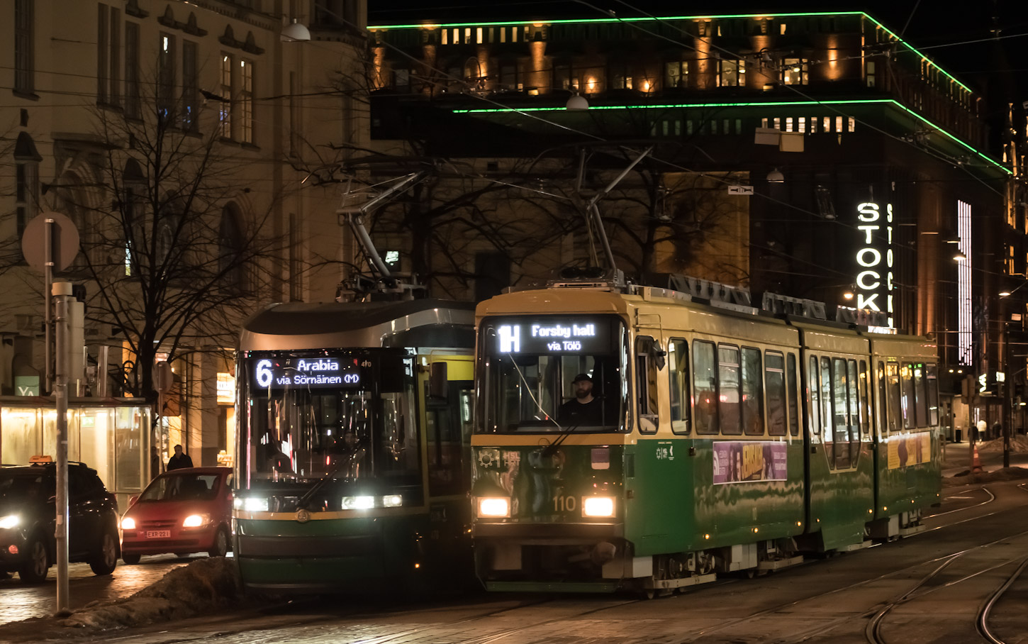 Хельсинки — Эспоо, Valmet MLNRV2 № 110