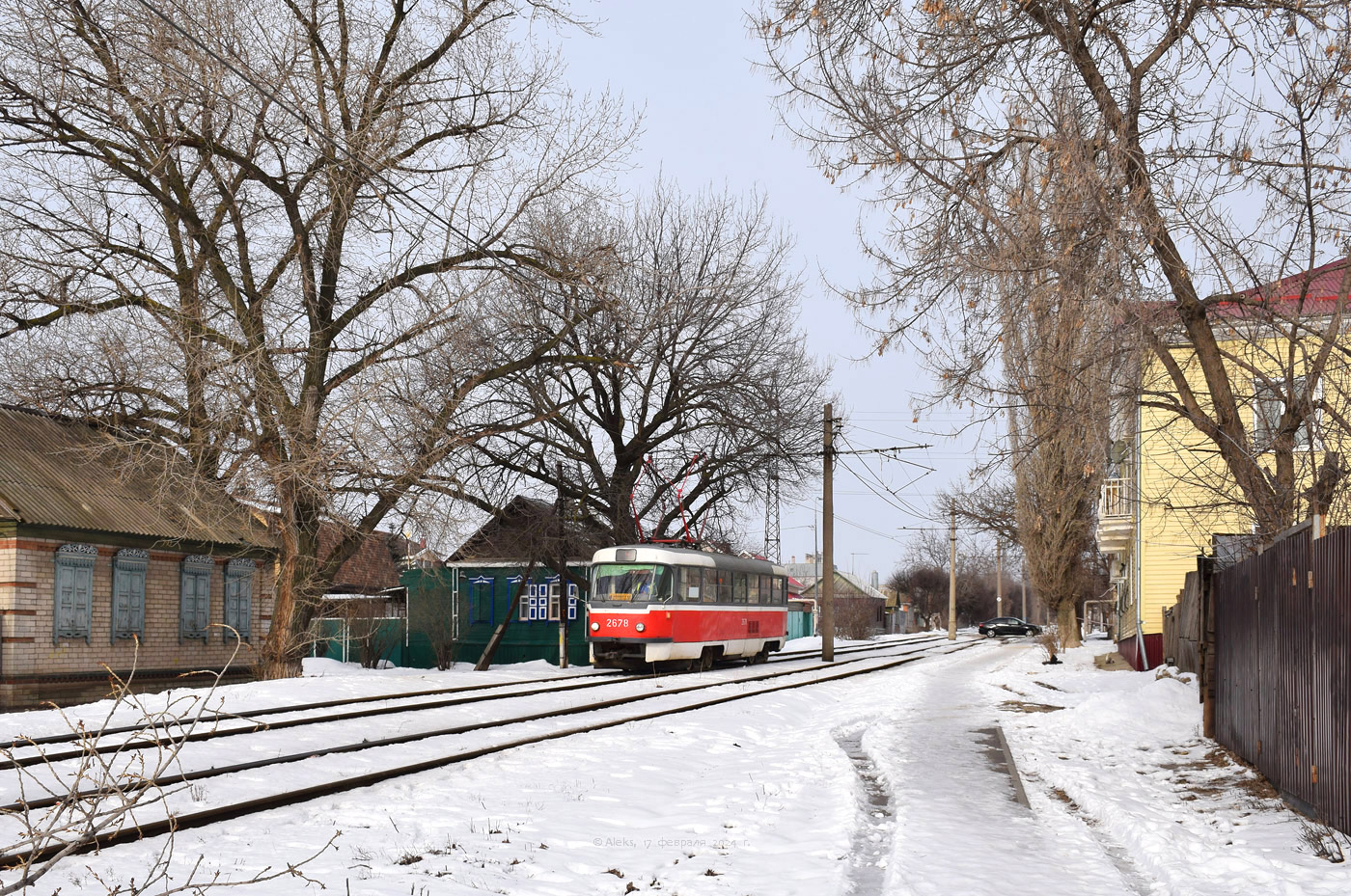 Волгоград, Tatra T3SU (двухдверная) № 2678