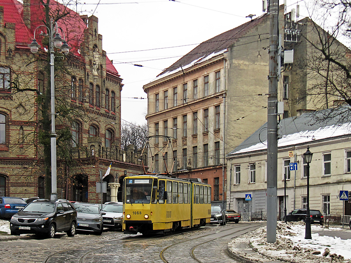 Lviv, Tatra KT4SU č. 1068
