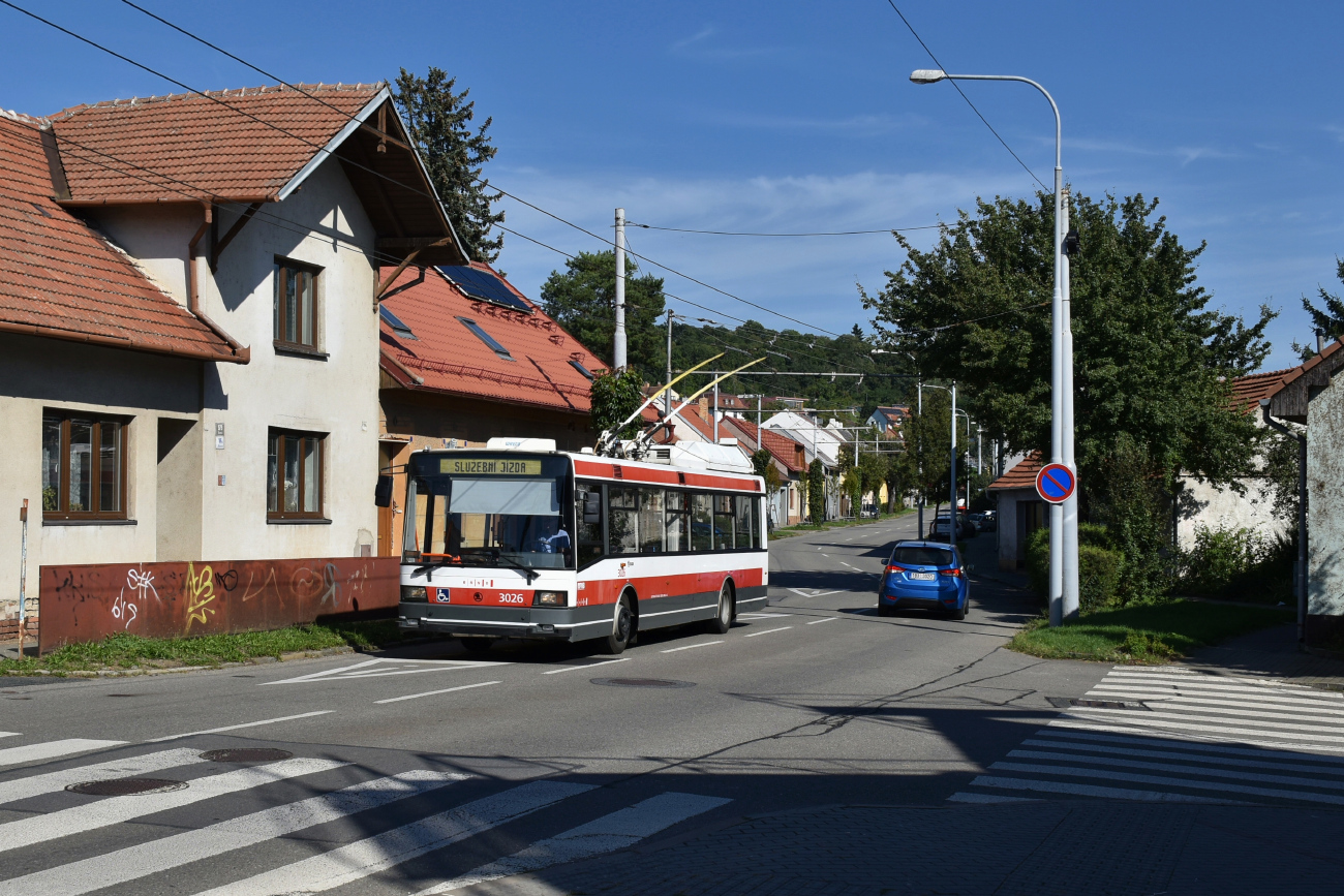 Брно, Škoda 21Tr № 3026