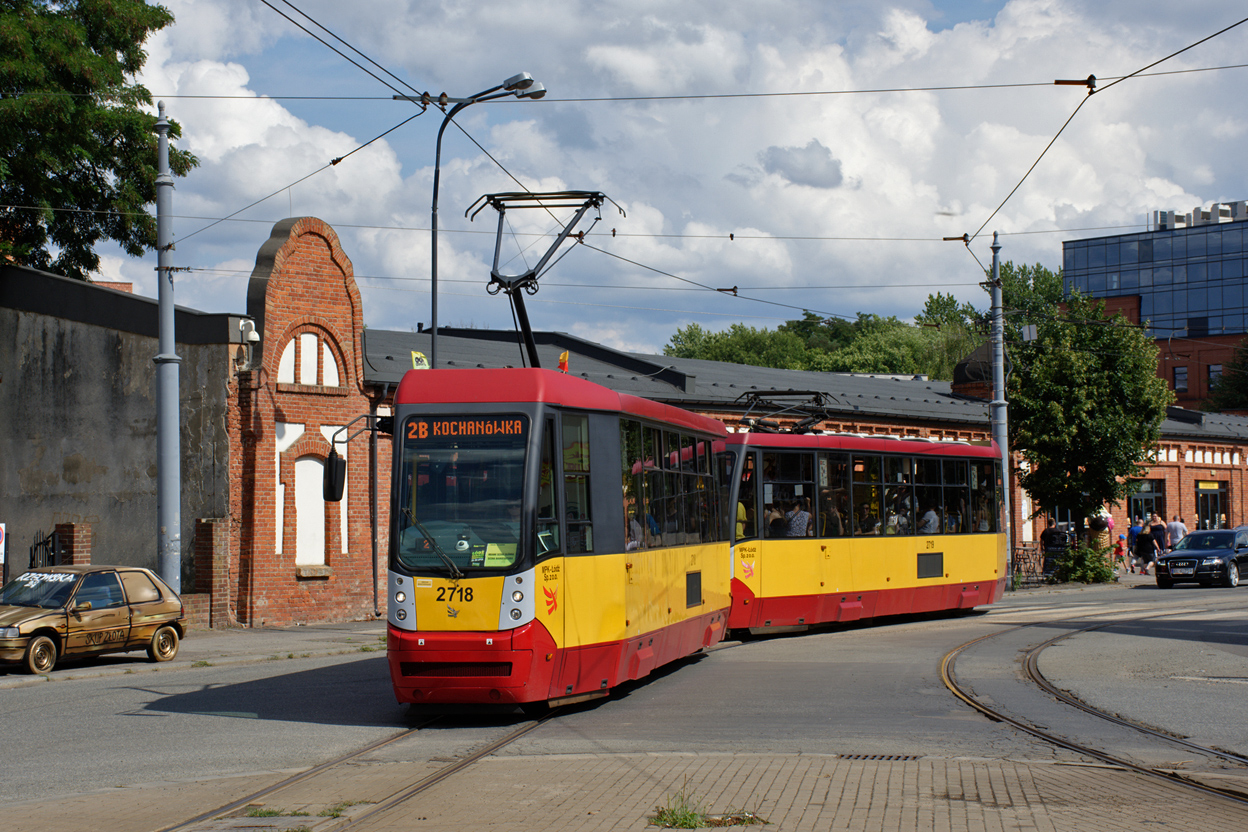 Лодзь, Konstal/MPK 805N-M16 № 2718