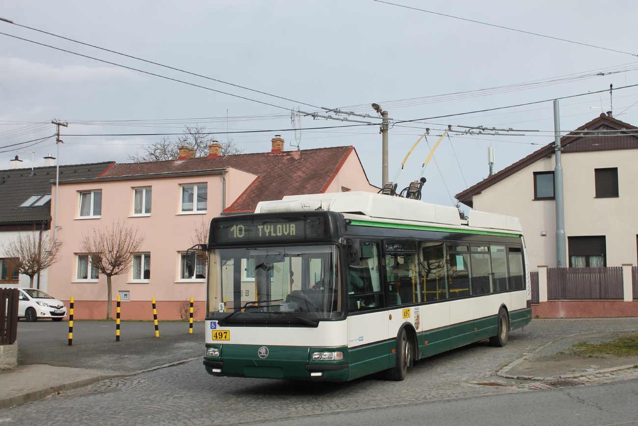 Пльзень, Škoda 24Tr Irisbus Citybus № 497