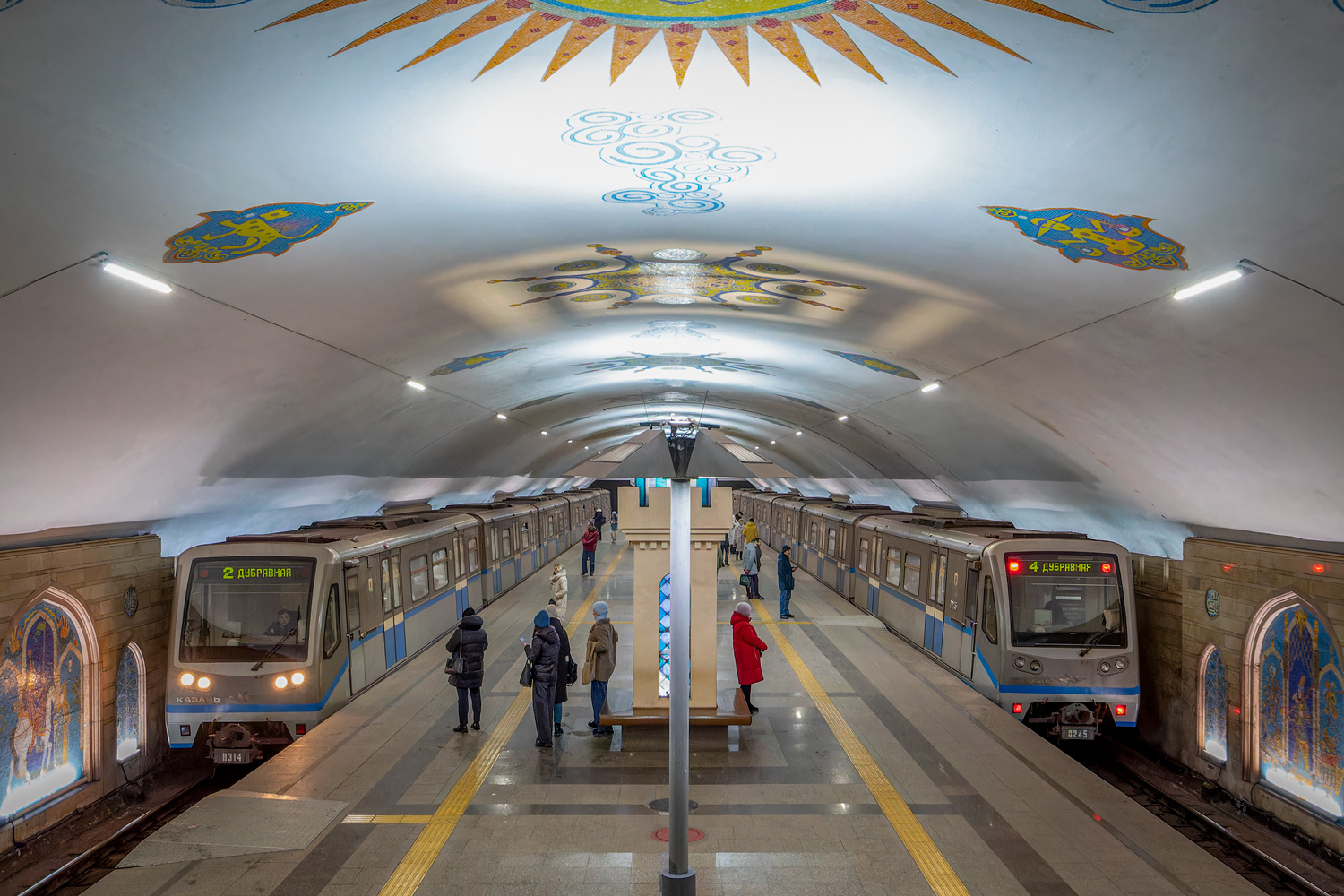 Казань — Метрополитен — Центральная линия [1]