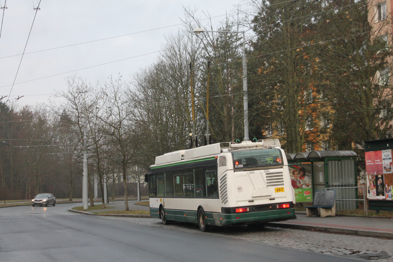 Плзень, Škoda 24Tr Irisbus Citybus № 497