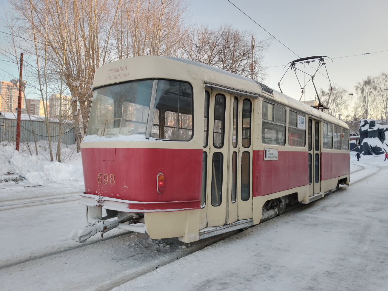 Екатеринбург, Tatra T3SU № 698
