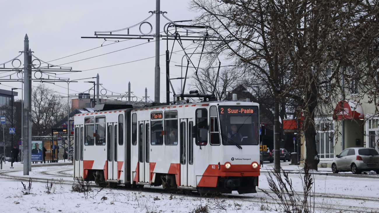 Таллин, Tatra KT4D № 163