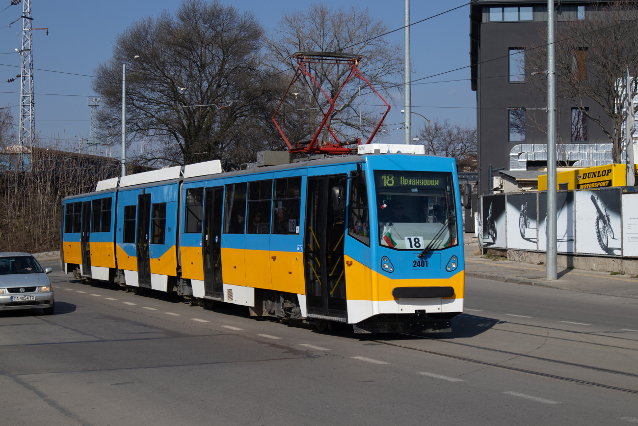 София, Inekon T8M-700 IT № 2401 София, Inekon T8M-700 IT № 2401