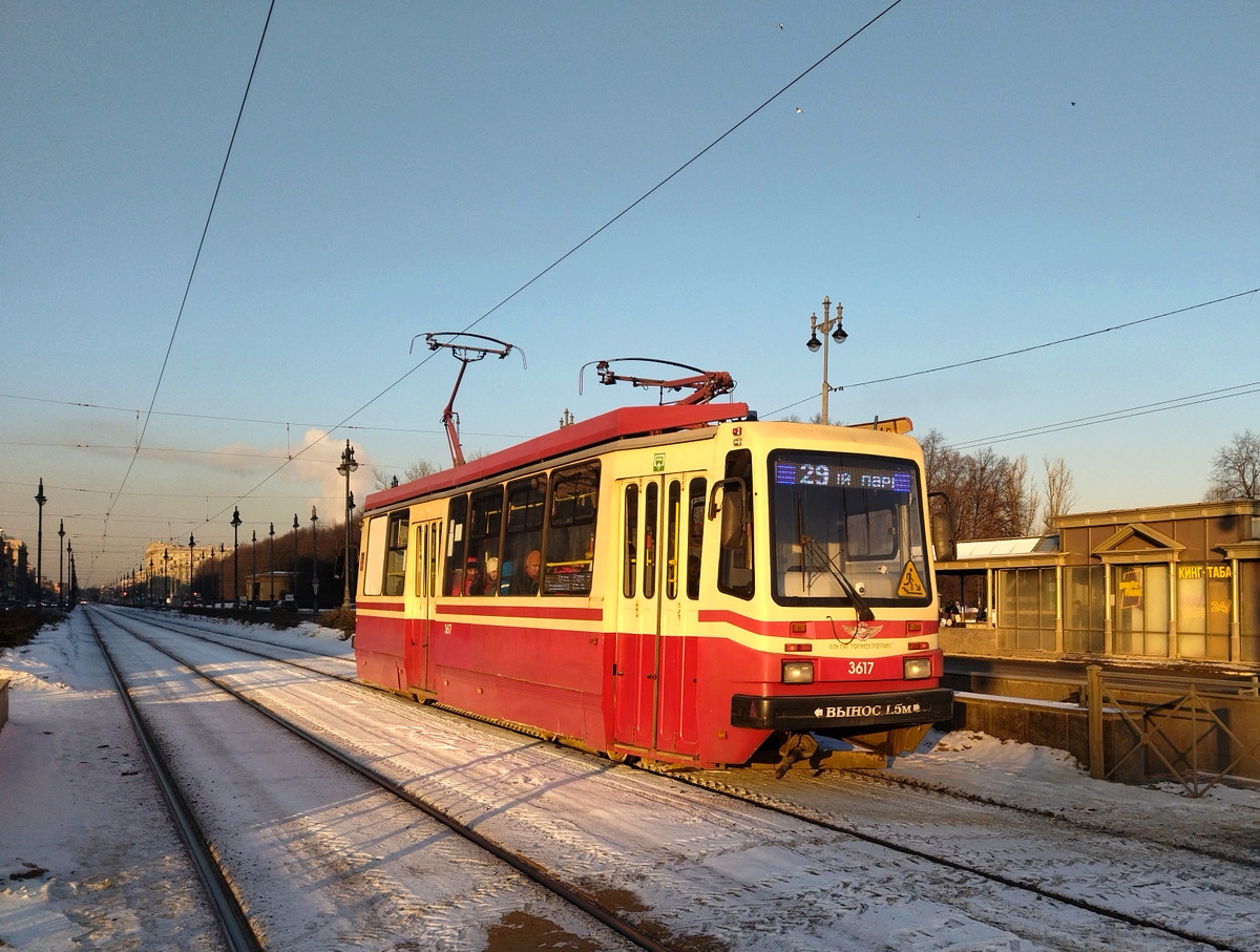 Санкт-Петербург, ТС-77 № 3617