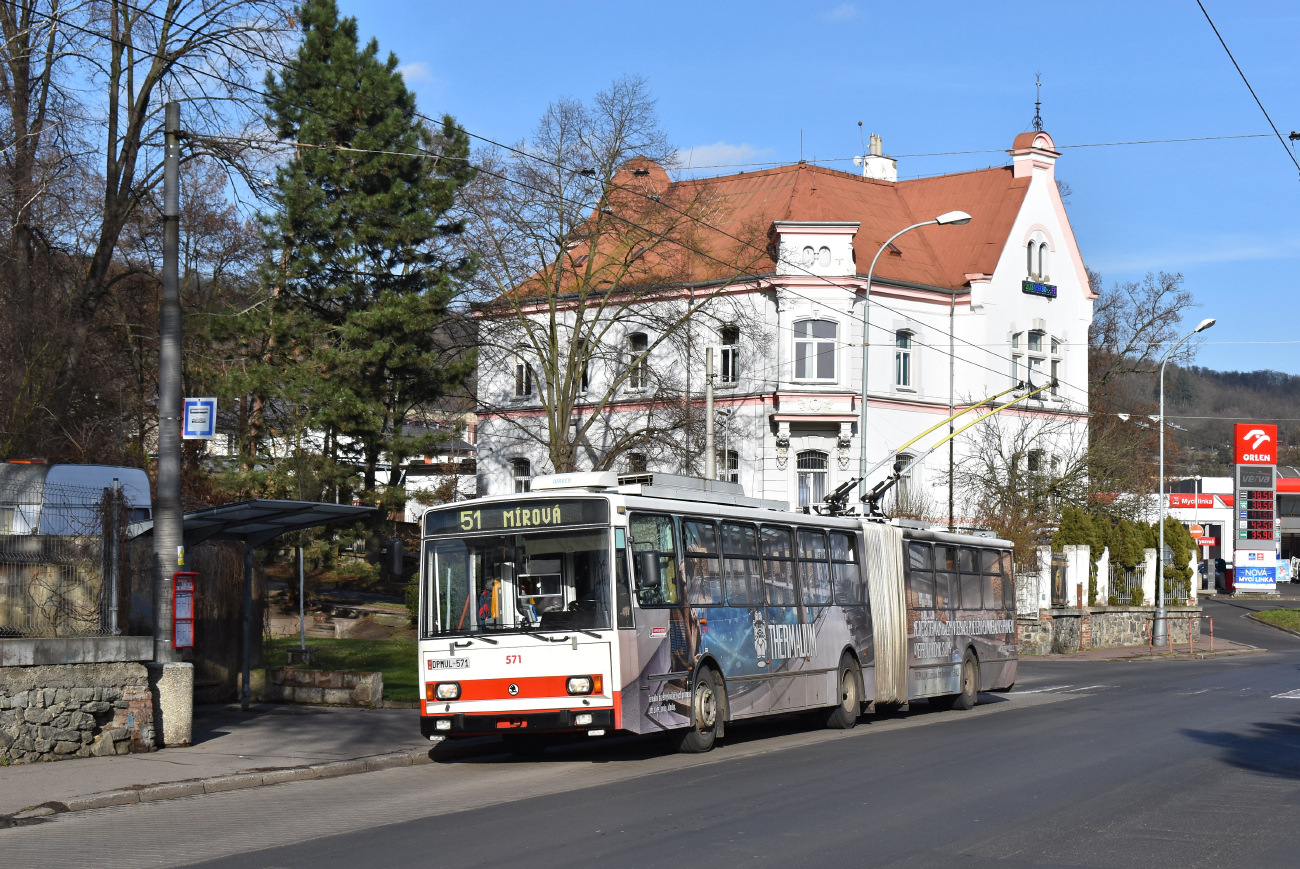 Усти-над-Лабем, Škoda 15Tr13/6M № 571