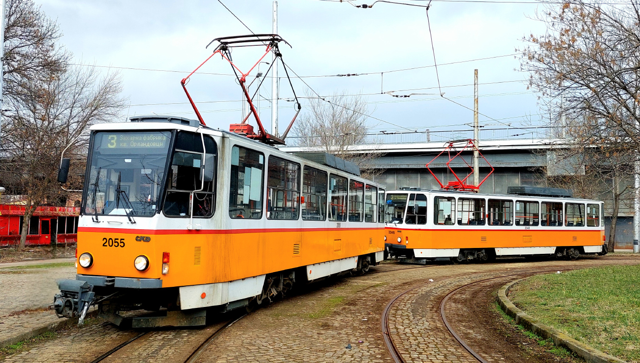 София, Tatra T6A2SF № 2055