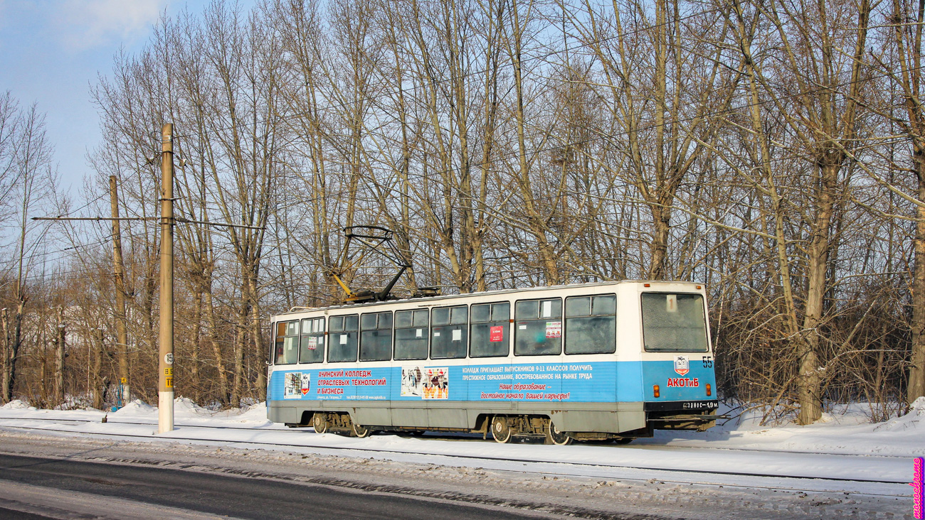 Ачинск, 71-605 (КТМ-5М3) № 55