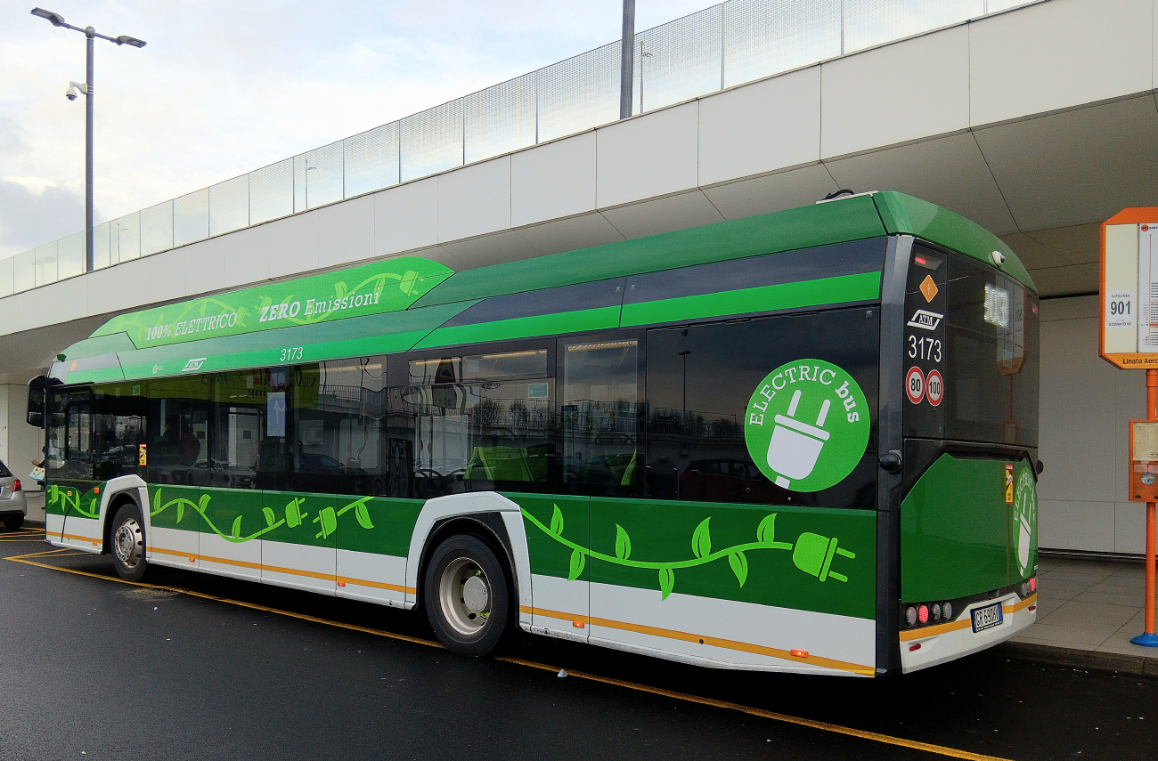Милан, Solaris Urbino IV 12 Electric № 3173