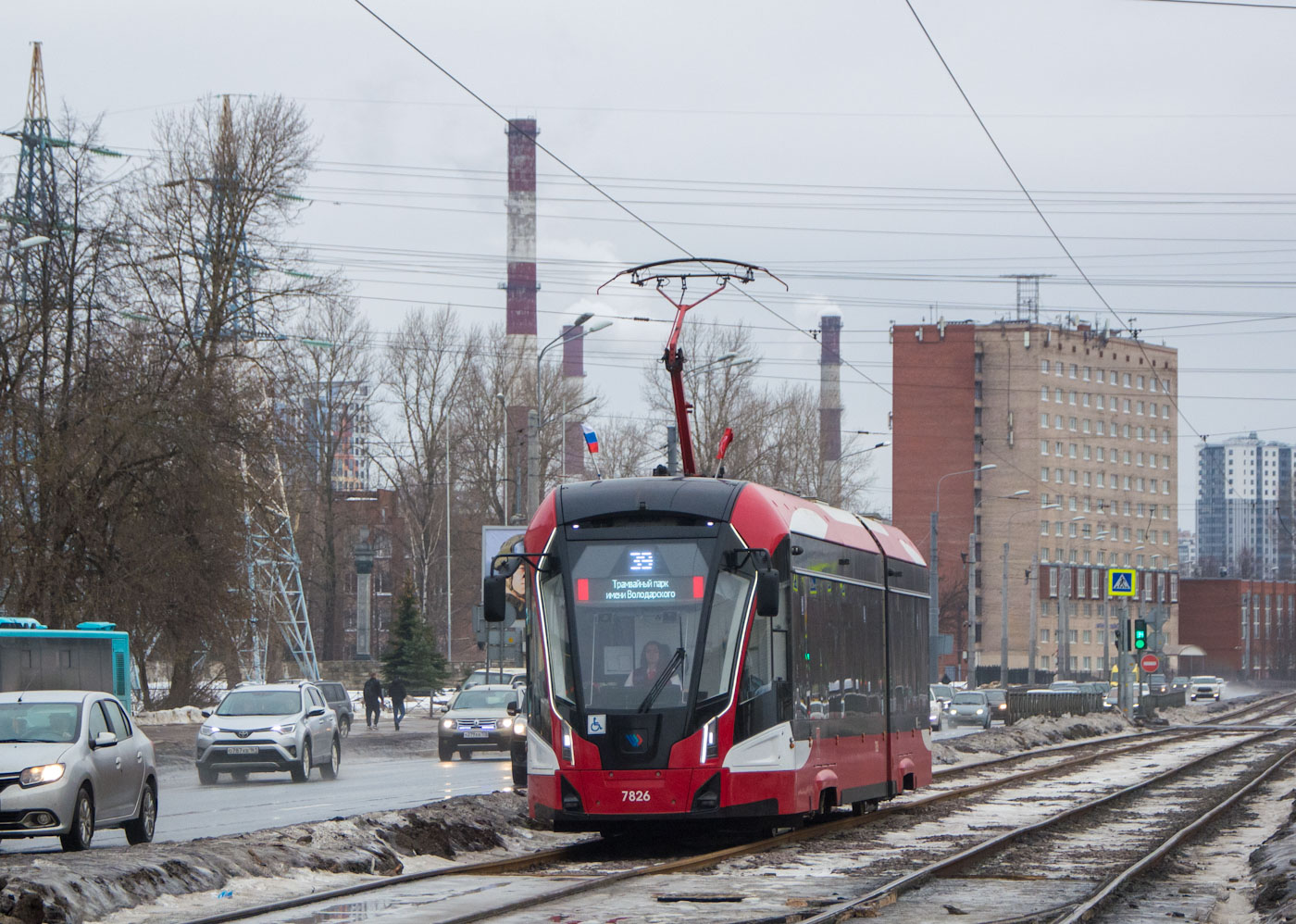 Санкт Петербург, 71-923М «Богатырь-М» № 7826