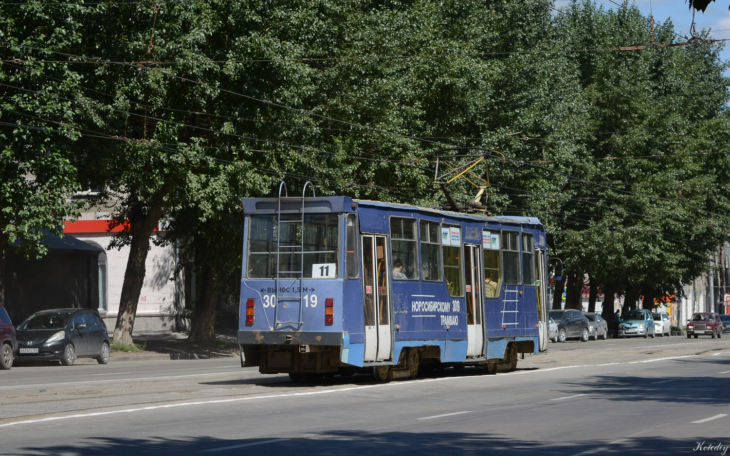 Новосибирск, 71-605 (КТМ-5М3) № 3019