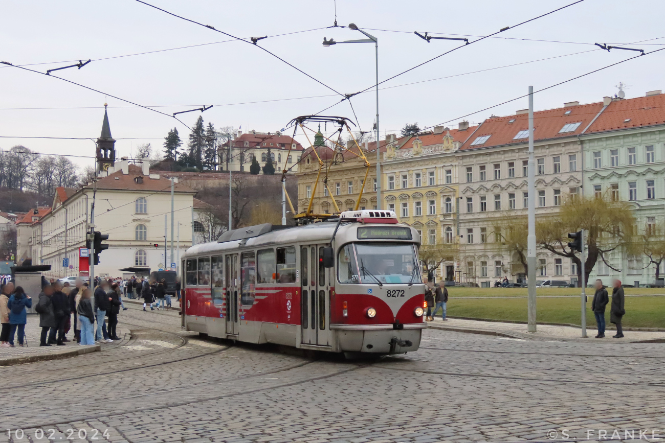 Прага, Tatra T3R.PLF № 8272