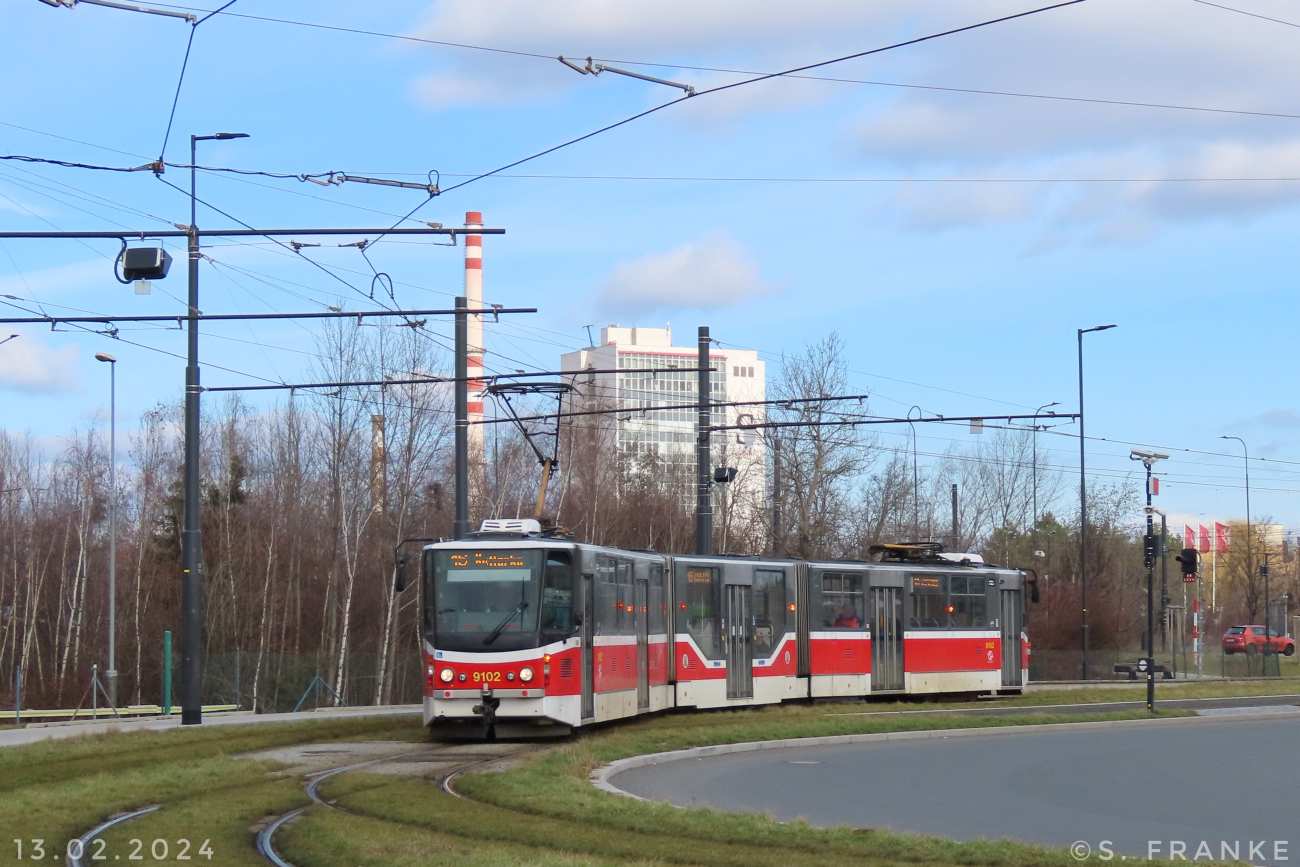 Prague, Tatra KT8D5R.N2P № 9102