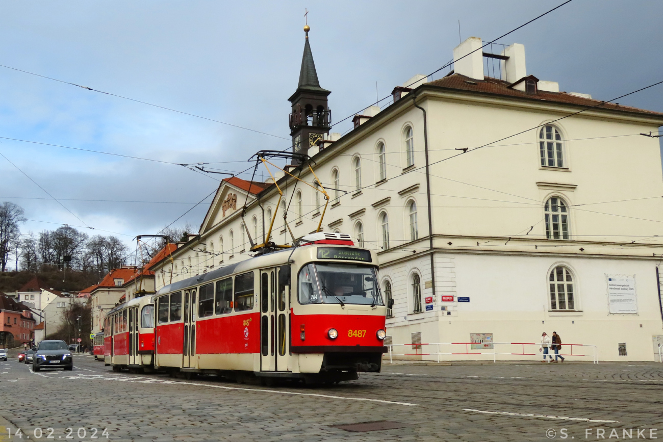 Прага, Tatra T3R.P № 8487