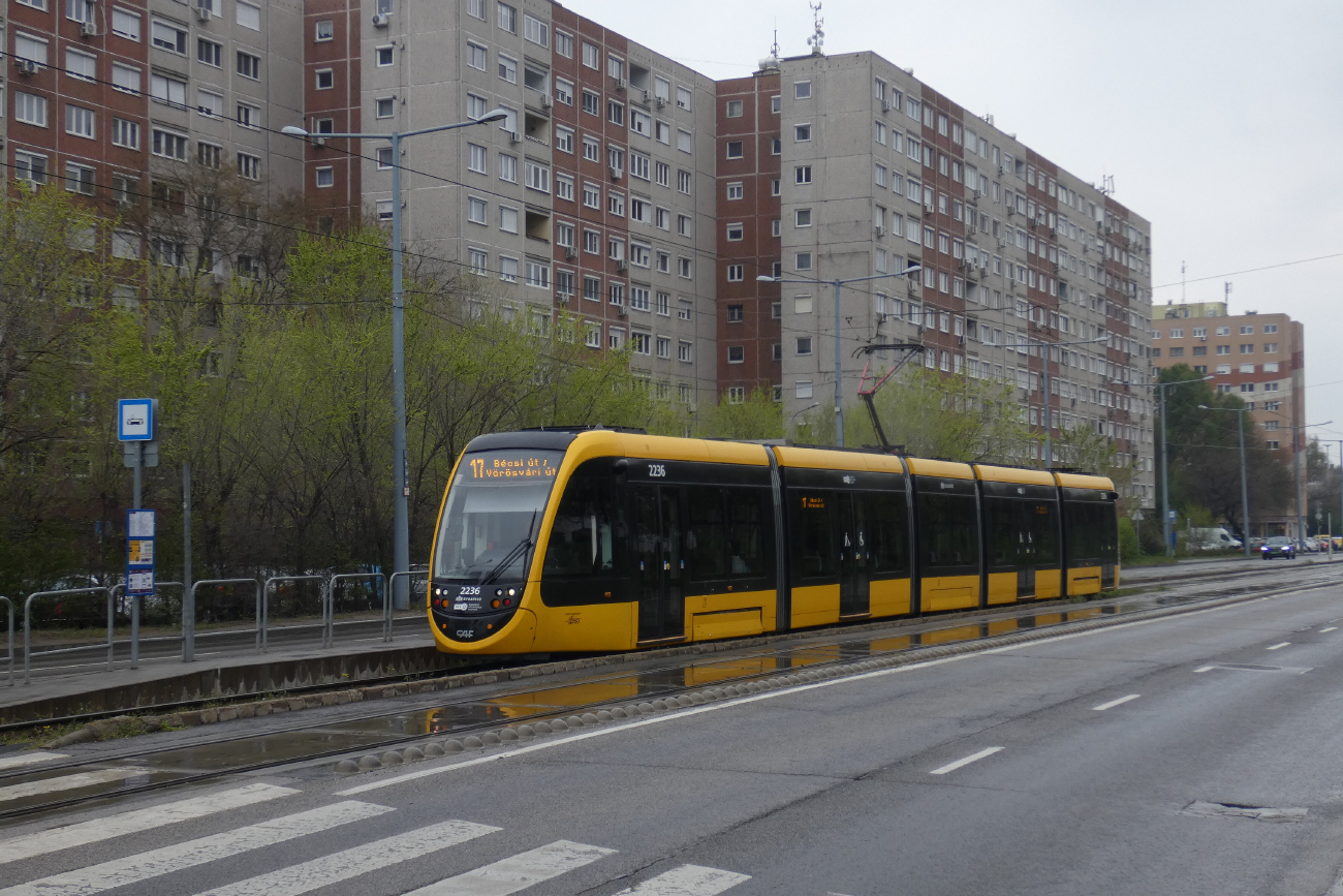 Budapest, CAF Urbos 3 # 2236