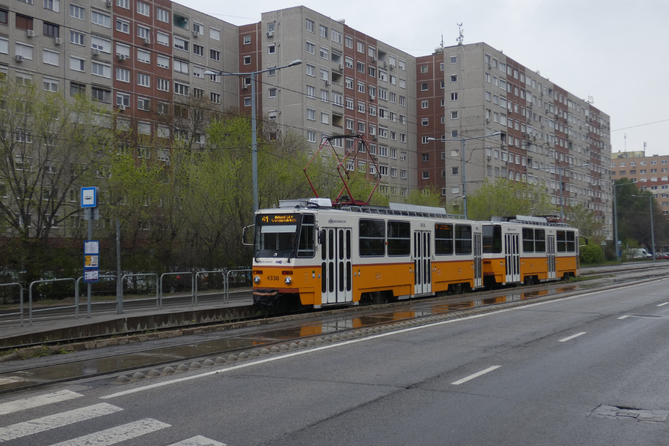 Budapeszt, Tatra T5C5K2 Nr 4338