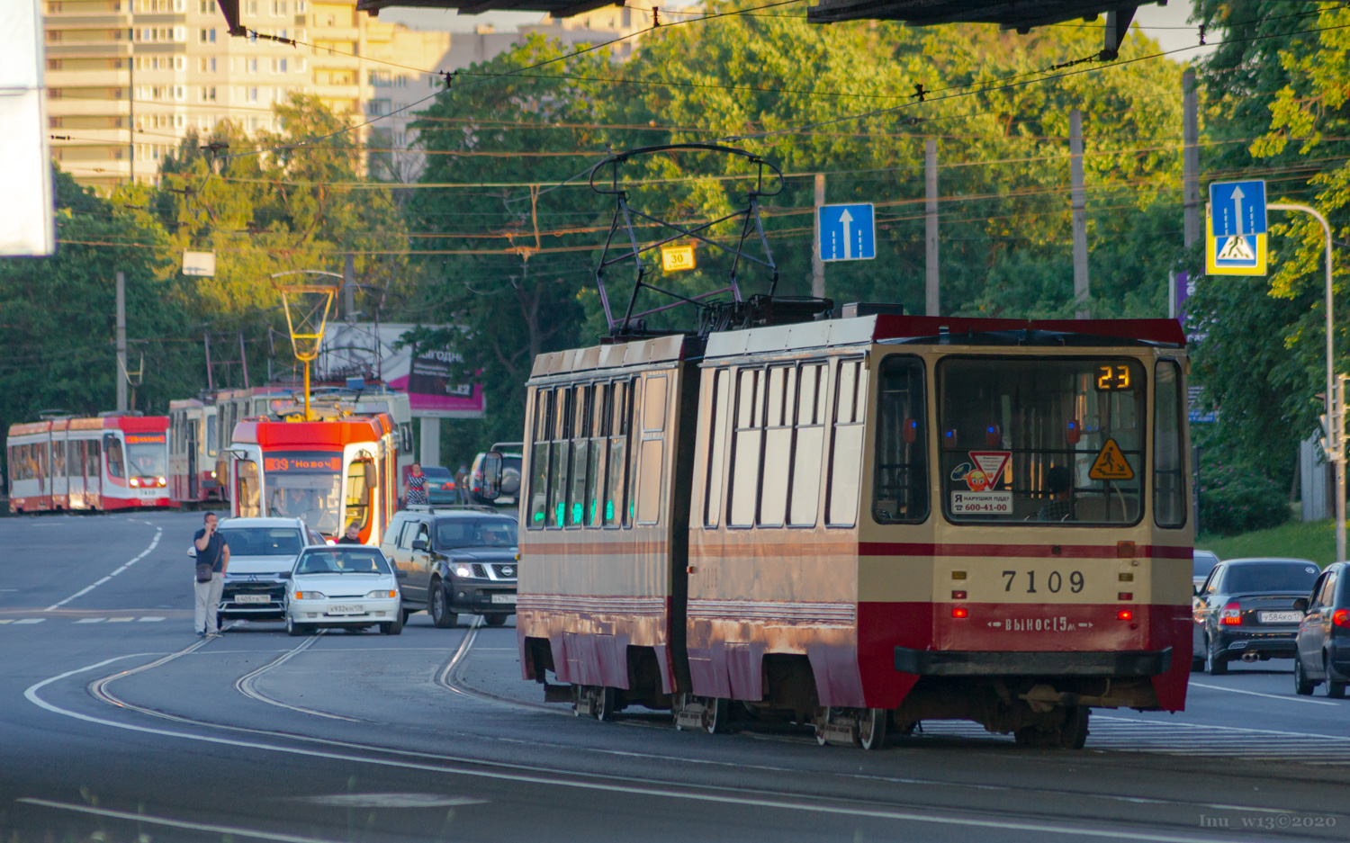 Санкт-Петербург, 71-147К (ЛВС-97К) № 7109; Санкт-Петербург — Разные фотографии