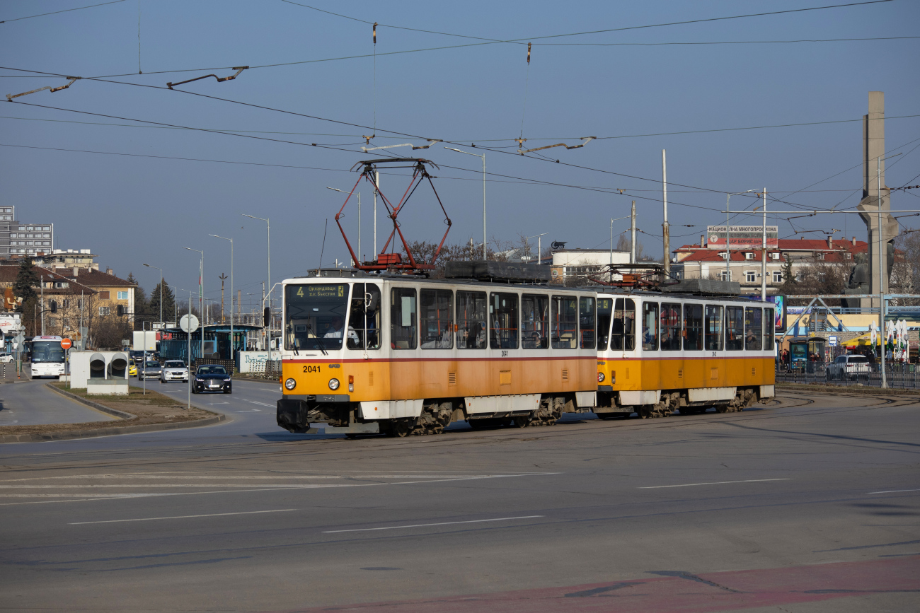 Sofia, Tatra T6A2SF N°. 2041