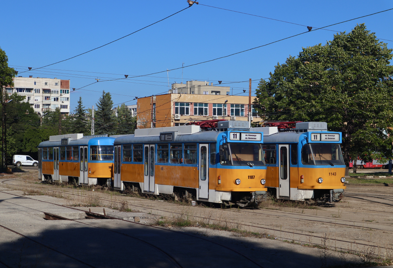 София, Tatra T4DC № 1187