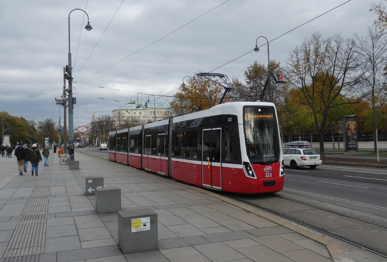 Вена, Bombardier Flexity Wien (Type D) № 333