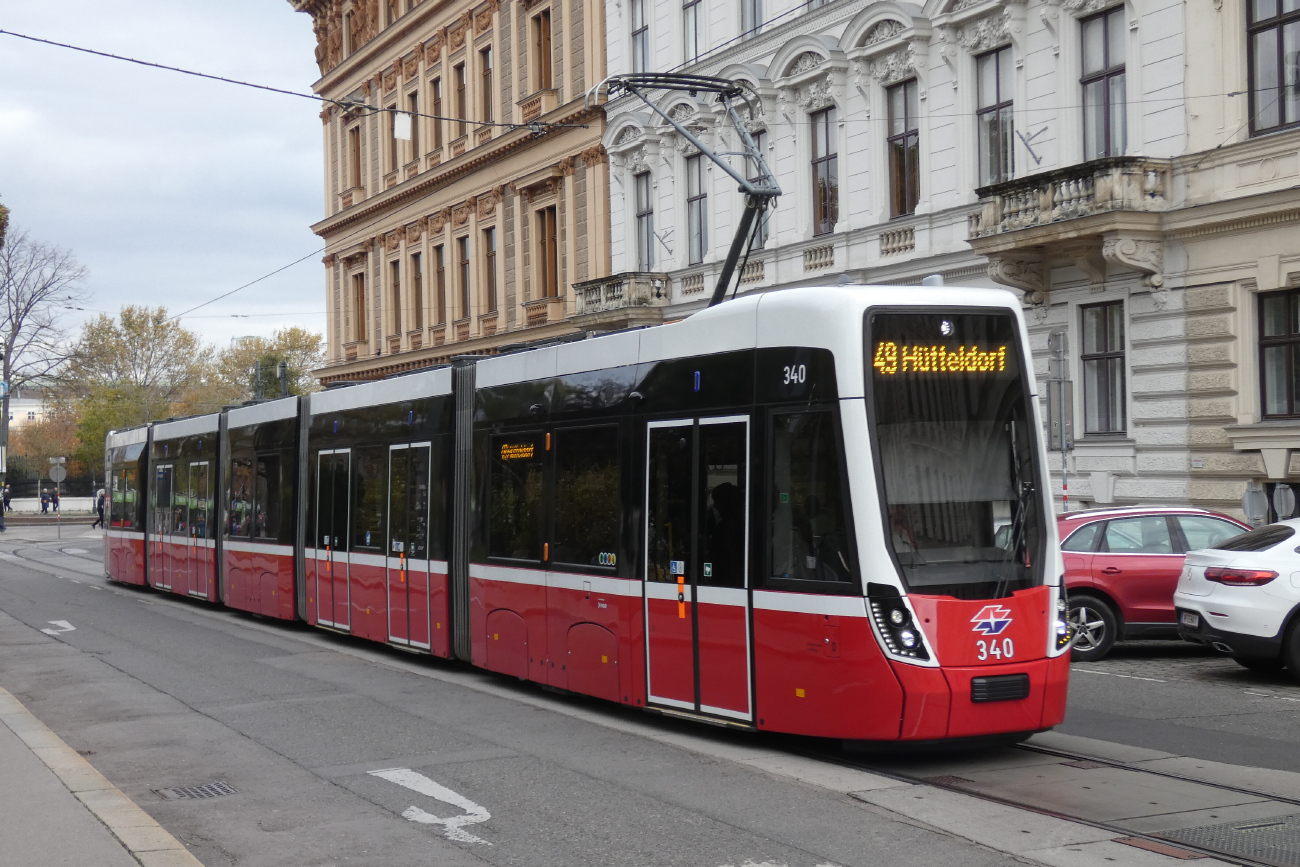 Вена, Bombardier Flexity Wien (Type D) № 340 Вена, Bombardier Flexity Wien (Type D) № 340